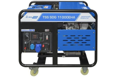 вид модели Дизель генератор TSS SDG 11000EHA, арт. 100054